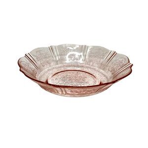 MacBeth-Evans American Sweetheart Pink Fruit Dessert Bowl
